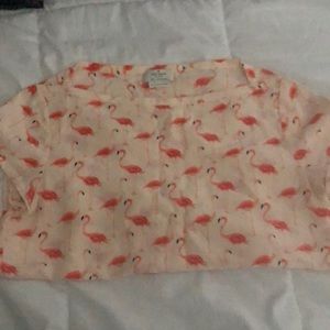 Kate spade Flamingo shirt